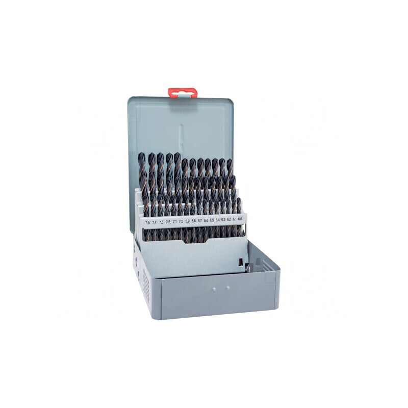 Set Burghie Metal Oțel Rapid HSS 41 Bucăți | Electronic-mag.ro | Componente Electronice Set Burghie Metal Oțel Rapid HSS 41 Bucăți | Electronic-mag.ro | Componente Electronice