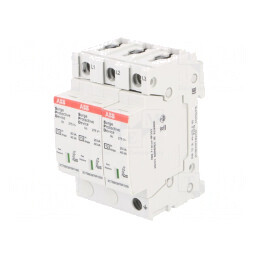 Limitator de Supratensiuni Tip 2 40kA 3 Poli pentru Șină DIN | Electronic-mag.ro | Componente Electronice