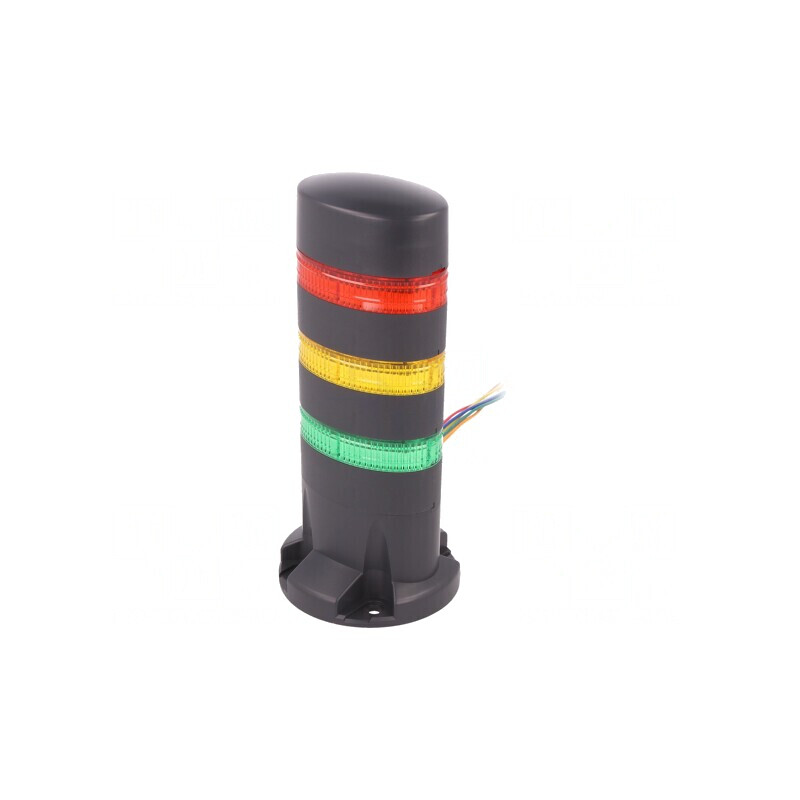 Coloană de Semnalizare LED Roșu/Galben/Verde | Electronic-mag.ro | Componente Electronice
