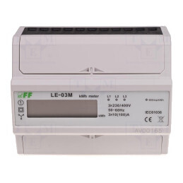 Contor digital montaj șină DIN LCD 10A | Electronic-mag.ro | Componente Electronice