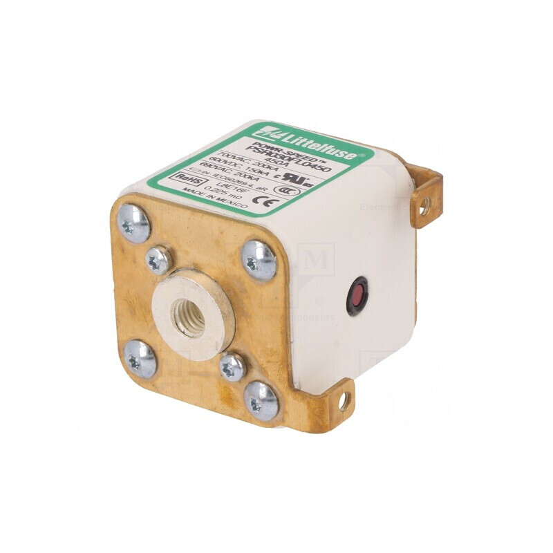 Siguranță Ultra-Rapidă 450A 690VAC 600VDC | Electronic-mag.ro | Componente Electronice