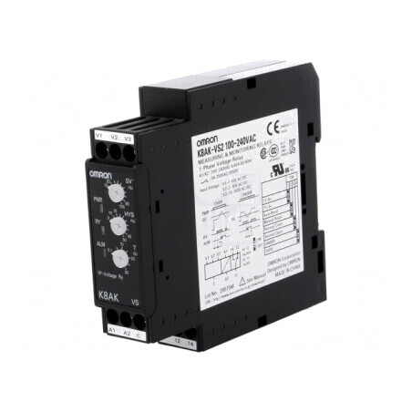 Releu Monitorizare Tensiune 100-240VAC SPDT | Electronic-mag.ro | Componente Electronice
