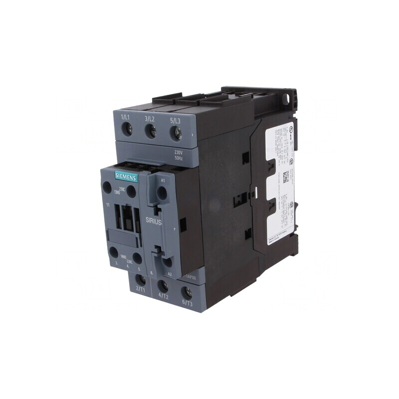 Contactor 3P NO cu Contacte Auxiliare NO NC 230VAC | Electronic-mag.ro | Componente Electronice