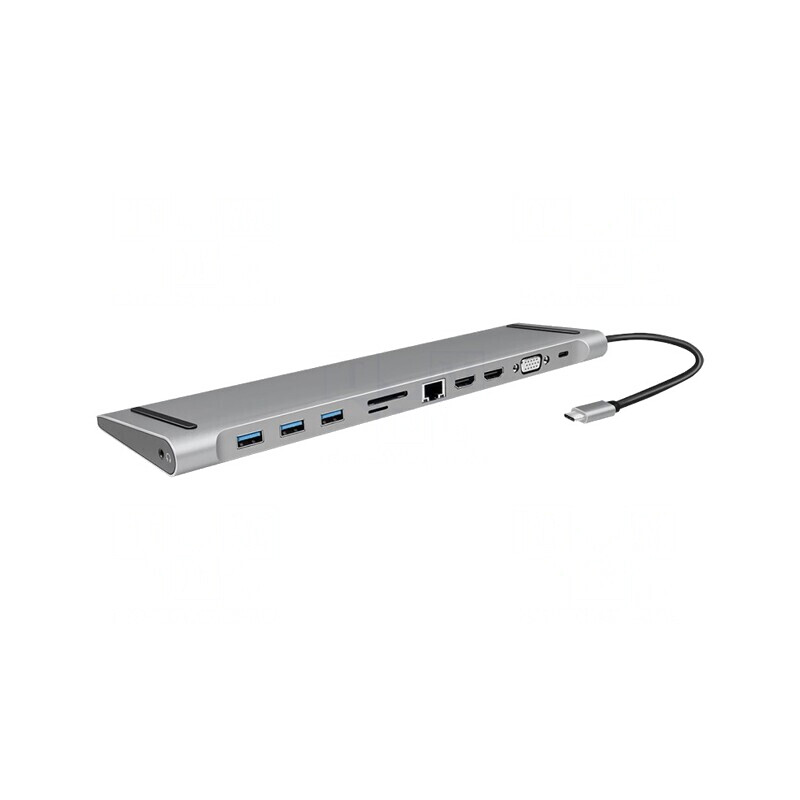 Stație de andocare USB 3.2 aluminiu 0,22m USB-C | Electronic-mag.ro | Componente Electronice