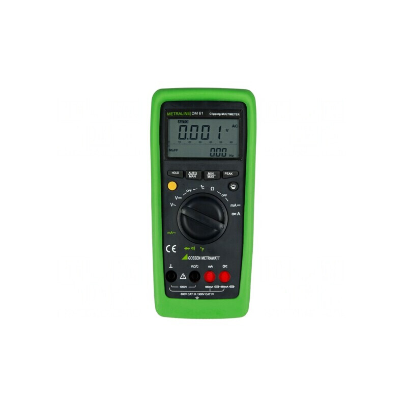 Multimetru digital LCD 4 cifre METRALINE DM61 | Electronic-mag.ro | Componente Electronice