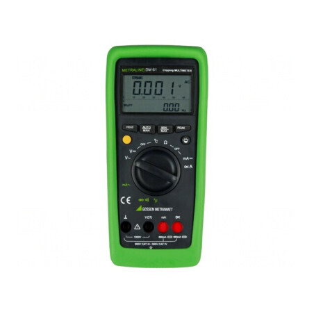 Multimetru digital LCD 4 cifre METRALINE DM61 | Electronic-mag.ro | Componente Electronice