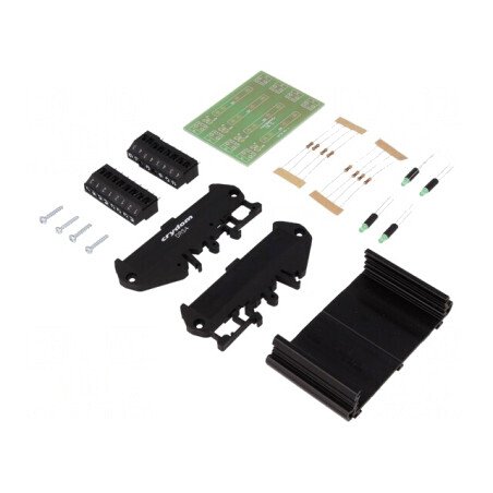 Stativ pentru Șină DIN DRS4 - Accesorii Relee | Electronic-mag.ro | Componente Electronice