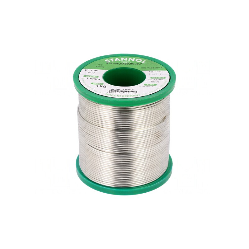 Sârmă de Lipit Fără Plumb 1,5mm 1kg Bobină | Electronic-mag.ro | Componente Electronice Sârmă de Lipit Fără Plumb 1,5mm 1kg Bobină | Electronic-mag.ro | Componente Electronice