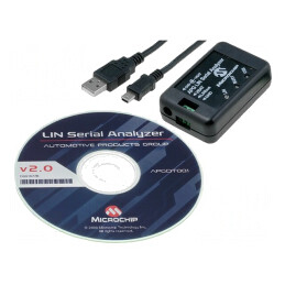 Kit Analizor Microchip cu Documentație și Cablu USB | Electronic-mag.ro | Componente Electronice