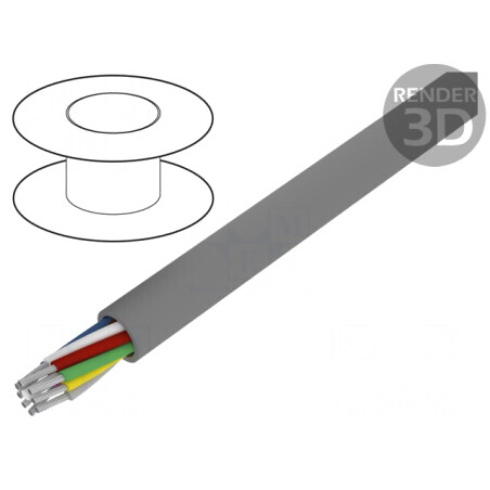 Cablu Neecranat 12x20AWG 30,5m 300V Alpha Essential | Electronic-mag.ro | Componente Electronice