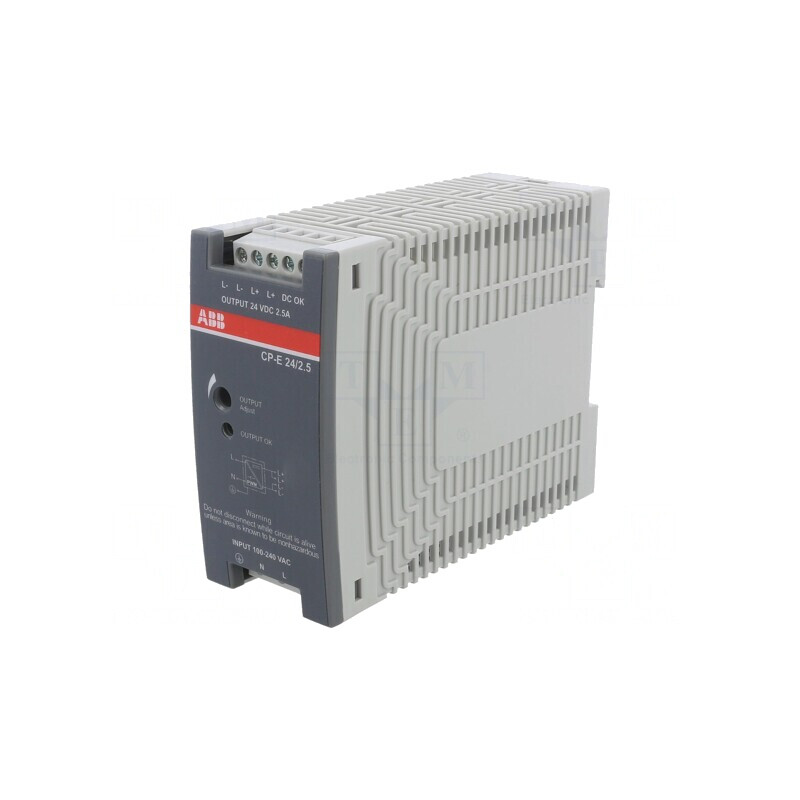 Alimentator DIN 60W 24V 2,5A | Electronic-mag.ro | Componente Electronice