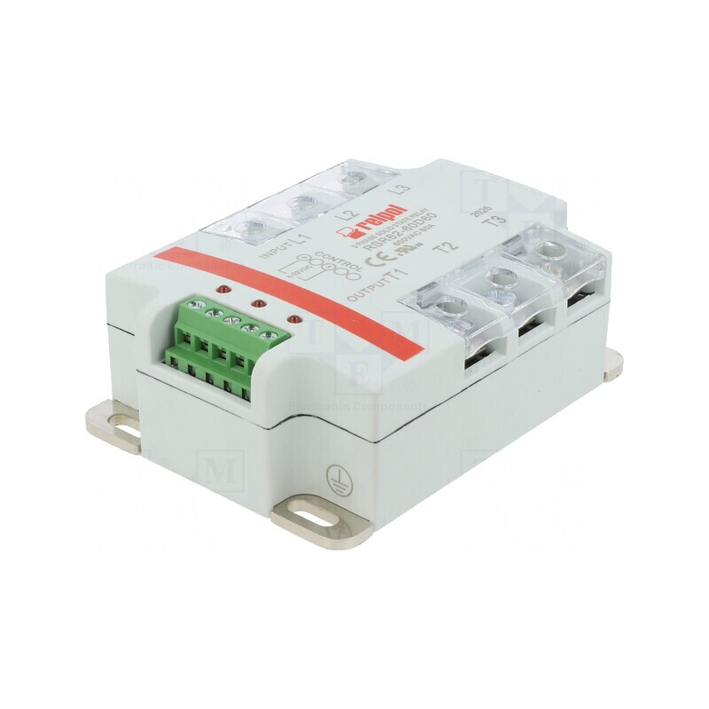Releu Semiconductor 60A 3-Fazat 24-660VAC | Electronic-mag.ro | Componente Electronice