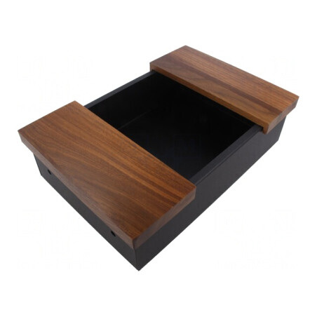 Carcasă Oțel Neagră 203x305x76mm | Electronic-mag.ro | Componente Electronice