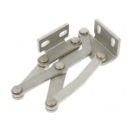 Balama inox stânga 60mm articulat | Electronic-mag.ro | Componente Electronice
