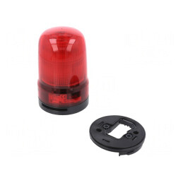 Semnalizator Luminos și Acustic LED Roșu 86dB | Electronic-mag.ro | Componente Electronice