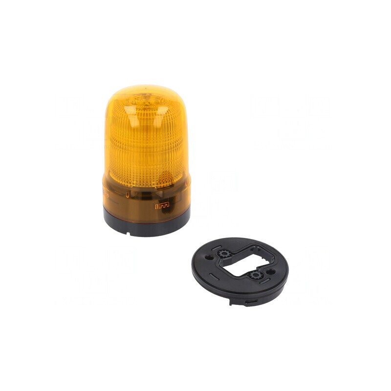 Semnalizator LED Ambră 10-30VDC 86dB | Electronic-mag.ro | Componente Electronice