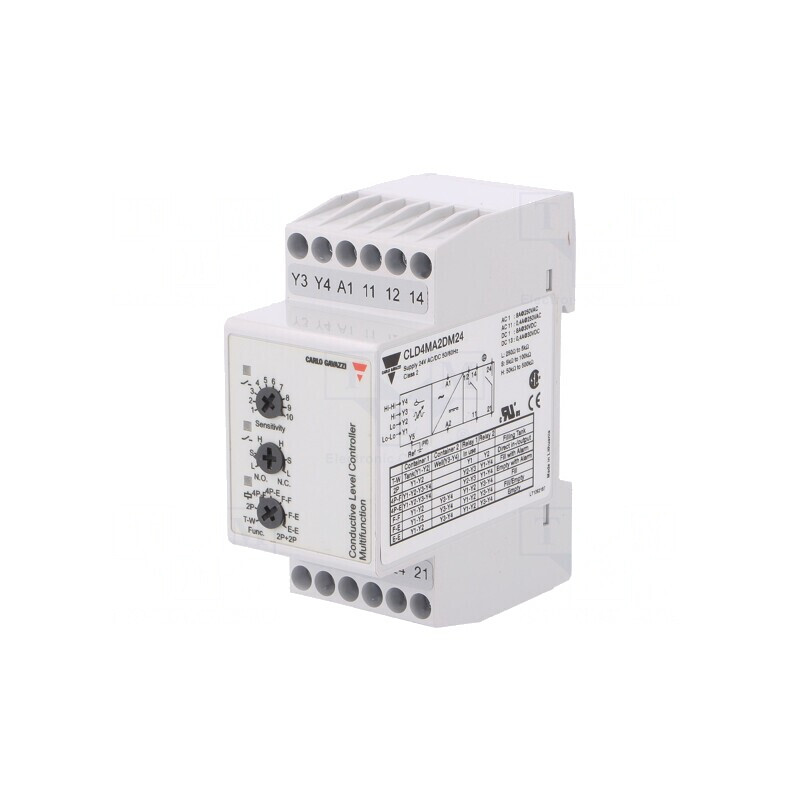 Releu Monitorizare Nivel 24VAC/DC SPDT CLD4MA2DM24 | Electronic-mag.ro | Componente Electronice Releu Monitorizare Nivel 24VAC/DC SPDT CLD4MA2DM24 | Electronic-mag.ro | Componente Electronice