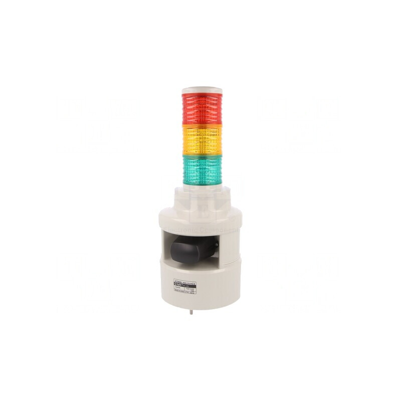 "Coloană de Semnalizare LED Roșu/Ambră/Verde 24V" | Electronic-mag.ro | Componente Electronice