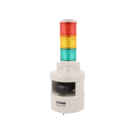 "Coloană de Semnalizare LED Roșu/Ambră/Verde 24V" | Electronic-mag.ro | Componente Electronice