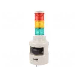 "Coloană de Semnalizare LED Roșu/Ambră/Verde 24V" | Electronic-mag.ro | Componente Electronice