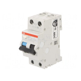 Întrerupător RCBO 16A 10mA 1P+N 230VAC IP20 | Electronic-mag.ro | Componente Electronice
