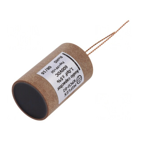 Condensator Cupru-Polipropilenă-Hârtie 1uF 600VDC ±5% THT | Electronic-mag.ro | Componente Electronice