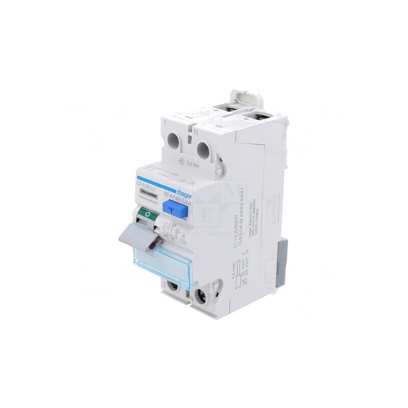 Întrerupător diferenţial 63A 300mA 1P+N 240VAC | Electronic-mag.ro | Componente Electronice Întrerupător diferenţial 63A 300mA 1P+N 240VAC | Electronic-mag.ro | Componente Electronice