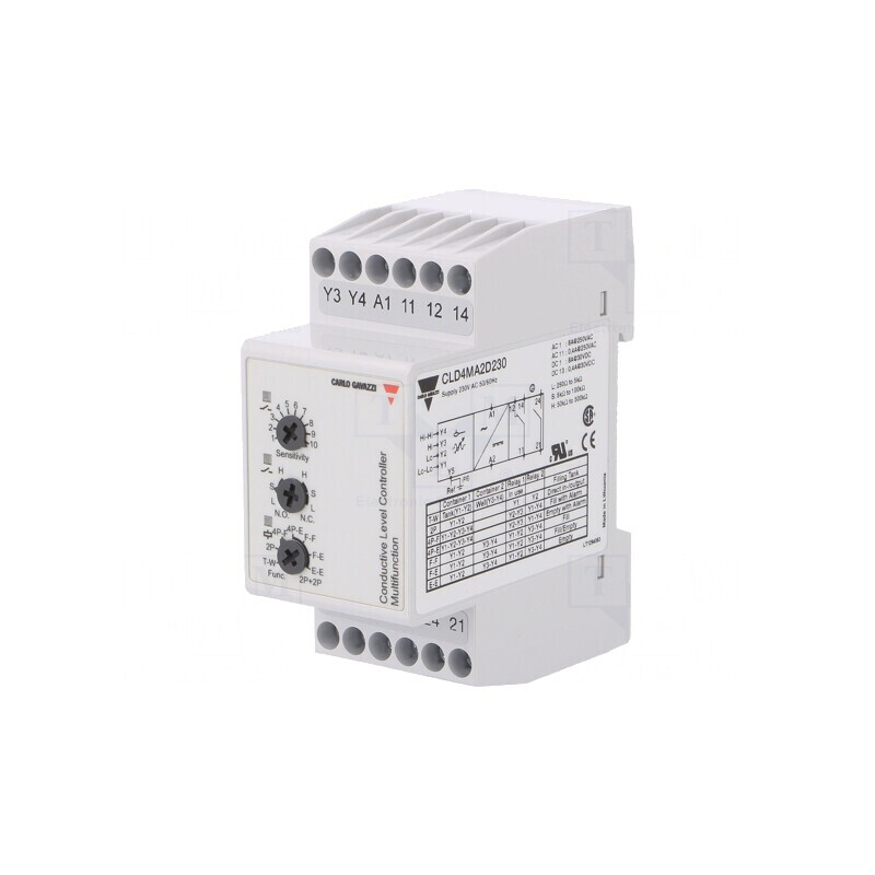 Releu Monitorizare Nivel 230VAC SPDT IP20 | Electronic-mag.ro | Componente Electronice