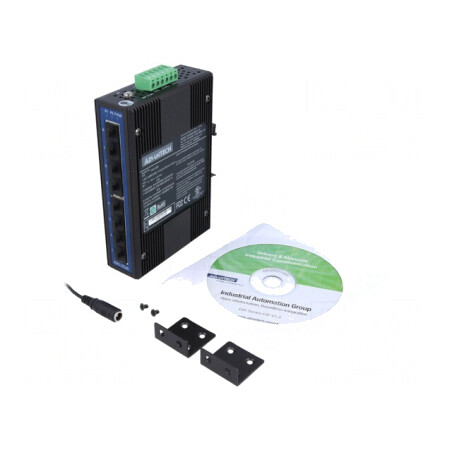 Switch Ethernet 8 Porturi neadministrabil 12-48VDC EKI-2528-BE | Electronic-mag.ro | Componente Electronice