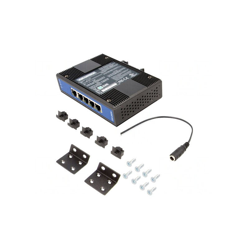 Switch Ethernet 5 Porturi 12-48VDC EKI-2525I-BE | Electronic-mag.ro | Componente Electronice