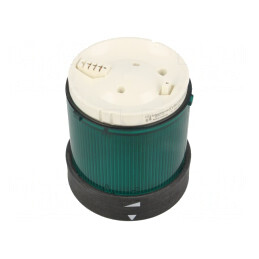 Semnalizator LED Verde 24V IP65 Ø70mm | Electronic-mag.ro | Componente Electronice
