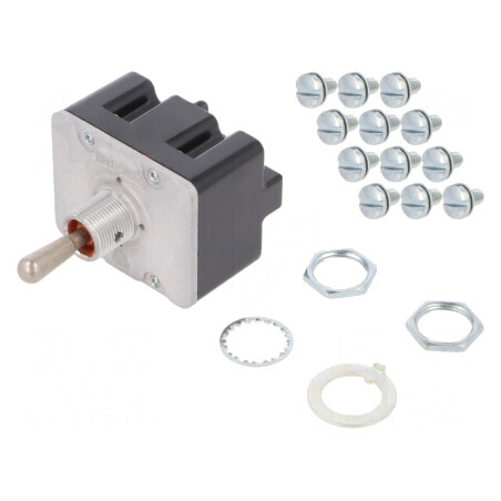 Comutator Basculant 4PDT IP67 6A 230VAC | Electronic-mag.ro | Componente Electronice