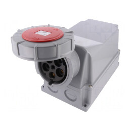 Conector alimentare AC trifazat soclu mamă 125A 400VAC | Electronic-mag.ro | Componente Electronice