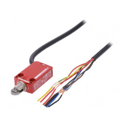 Limitator cursă rolă metalică Ø11,6mm NC/NO 1,5A IP68 | Electronic-mag.ro | Componente Electronice