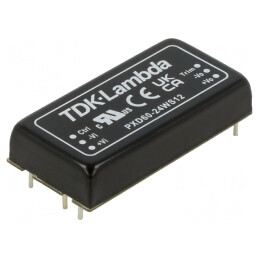 Convertor DC/DC 60W 9-36V la 12V 5A THT PXD60 | Electronic-mag.ro | Componente Electronice