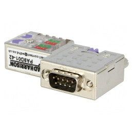Conector D-Sub în unghi 90° IDC pe cablu PA9D01-42 | Electronic-mag.ro | Componente Electronice