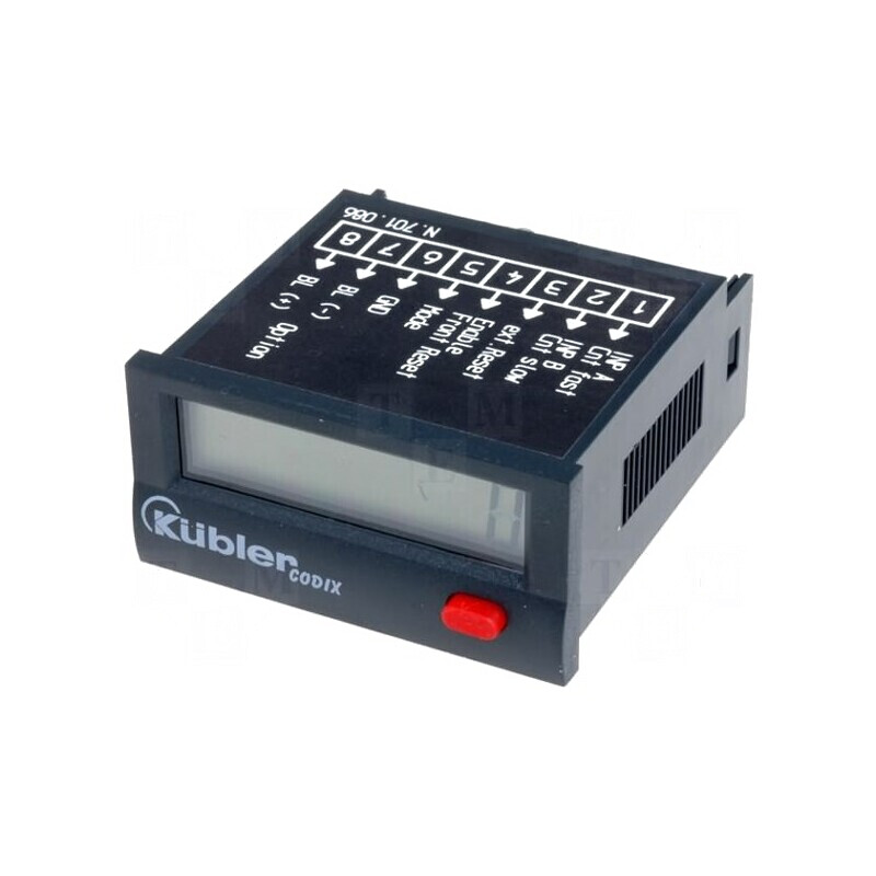 Contor electronic cu ștergere electrică/manuală 10-260VDC | Electronic-mag.ro | Componente Electronice