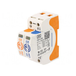 Limitator de Supratensiuni 30kA 280VAC 1 NPE 2 Poli Tip 1 | Electronic-mag.ro | Componente Electronice