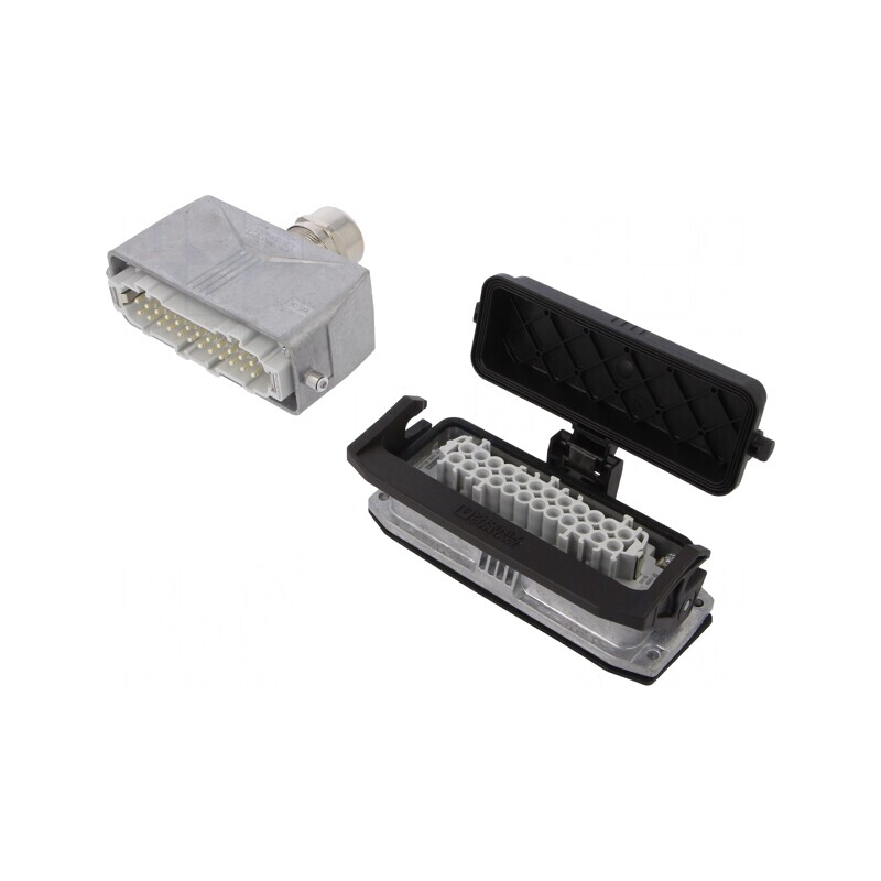 Conector HDC 24 pini 500V 16A tată-mamă | Electronic-mag.ro | Componente Electronice