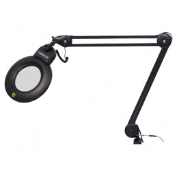 Lupă de Masă cu Iluminare LED ESD 110-240V | Electronic-mag.ro | Componente Electronice