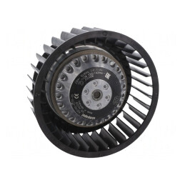 Ventilator Radial 230VAC Ø142x72mm 405m3/h cu Bilă | Electronic-mag.ro | Componente Electronice