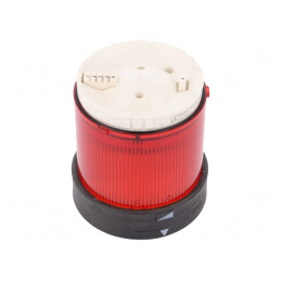 Semnalizator LED Roșu 24V 24VAC IP65 Ø70mm | Electronic-mag.ro | Componente Electronice