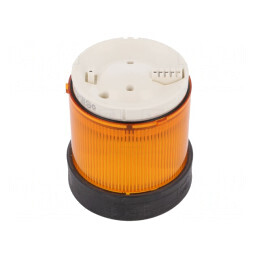Semnalizator LED Portocaliu 24V IP65 Ø70mm | Electronic-mag.ro | Componente Electronice