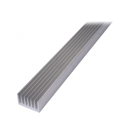 Radiator extrudat cu aripioare 1000mm x 66mm | Electronic-mag.ro | Componente Electronice