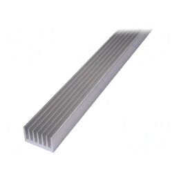 Radiator extrudat cu aripioare 1000mm x 66mm | Electronic-mag.ro | Componente Electronice