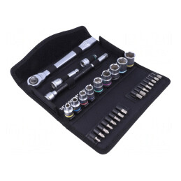 Set chei tubulară 3/8 Zyklop 29 buc. | Electronic-mag.ro | Componente Electronice