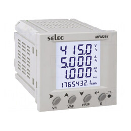 Aparat de măsură parametri reţea LCD 4 cifre | Electronic-mag.ro | Componente Electronice