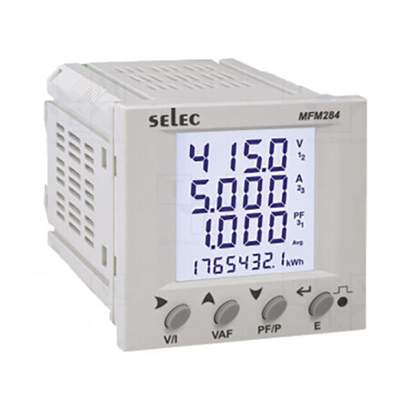 Aparat de măsură parametri reţea LCD 4 cifre | Electronic-mag.ro | Componente Electronice