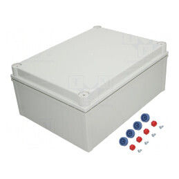 Carcasă Universală Gri 300x400x170mm | Electronic-mag.ro | Componente Electronice