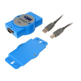 Convertor USB la RS232 cu 2 Porturi 10-30VDC